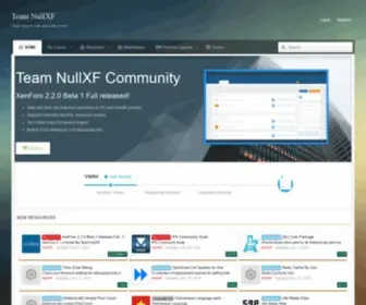 NullXf.com(TEAM NULLXF LLC 2014) Screenshot