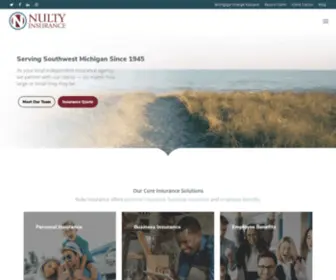 Nulty.com(Michigan Insurance Solutions) Screenshot