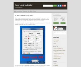 Num-Lock-Indicator.com(Num Lock Indicator) Screenshot