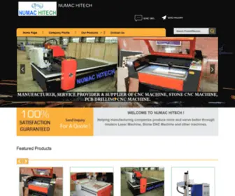 Numachitech.net(NUMAC HITECH) Screenshot