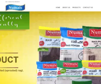 Numalsfoods.com(Numals) Screenshot