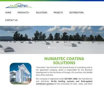 Numastec.com(Numastec Coating Solutions) Screenshot