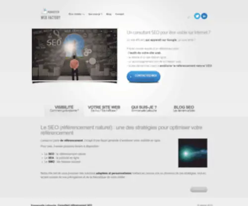 Numastickwebfactory.fr(Consultant SEO à Paris) Screenshot