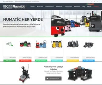 Numatic-TR.com(Servis, Yedek Par) Screenshot