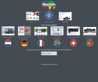 Numatic.com(Numatic International) Screenshot