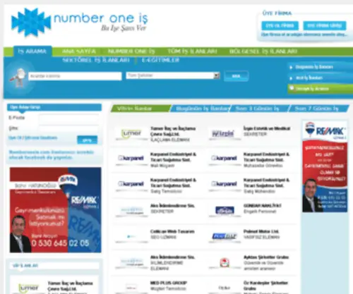 Numberoneis.com(Number One İş) Screenshot