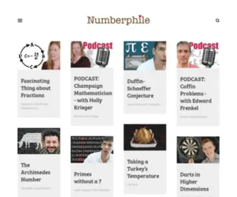 Numberphile.com(Numberphile) Screenshot