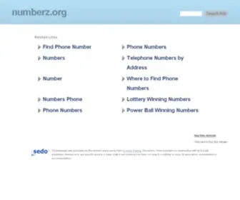 Numberz.org(numberz) Screenshot