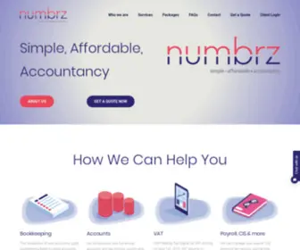 Numbrz.co.uk(Best Startup Accountants) Screenshot