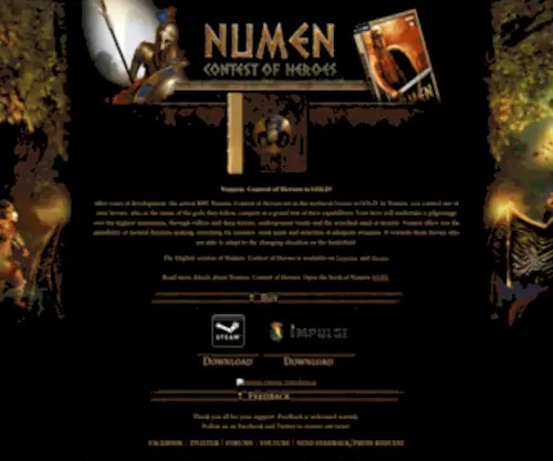 Numen-Game.com(Contest of Heroes (RPG)) Screenshot