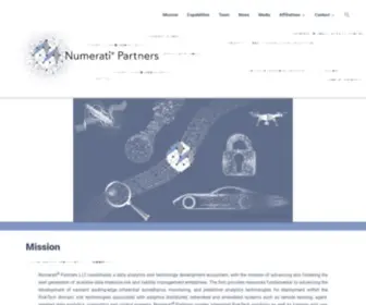 Numeratipartnersllc.com(Numerati® Partners LLC) Screenshot