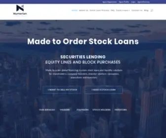 Numeriancap.com(Numerian Capital) Screenshot