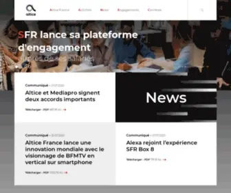 Numericable.com(Altice France) Screenshot