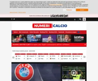 Numericalcio.it(Numeri Calcio) Screenshot