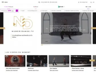 Numeridanse.tv(NOUVEAU SITE 2018) Screenshot