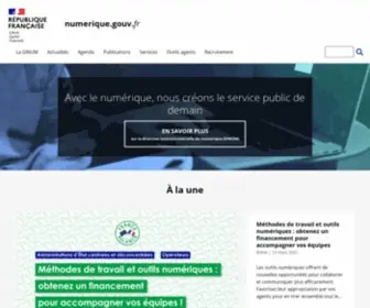 Numerique.gouv.fr(Direction) Screenshot