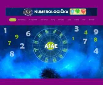 Numerologicka.sk(NUMEROLOGICKA ASAE) Screenshot