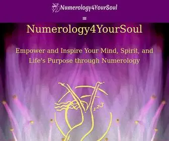 Numerology4Yoursoul.com(Numerology4YourSoul. This site) Screenshot