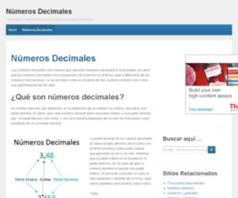 Numerosdecimales.com(Números) Screenshot