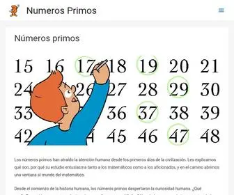 Numerosprimos.uno(Números primos) Screenshot