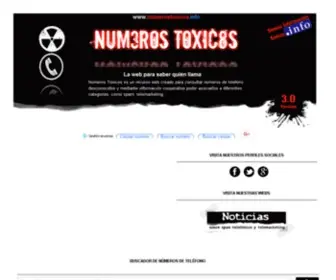Numerostoxicos.info(Números) Screenshot