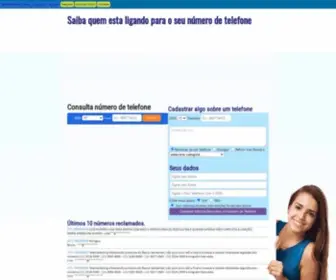 Numerotelefone.org(Consulte seu numero de telefone) Screenshot