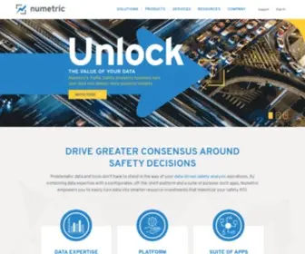 Numetric.com(The Traffic Safety Analytics Solutions Provider) Screenshot