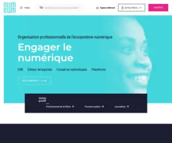 Numeum.fr(Page d'accueil) Screenshot