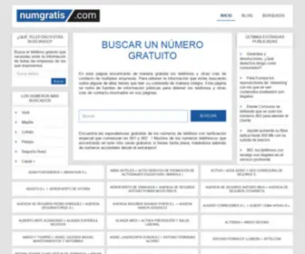 NumGratis.com(Número) Screenshot