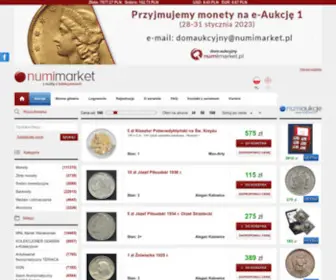 Numimarket.pl(Numizmatyka) Screenshot