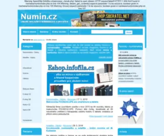 Numin.cz(Papírová platidla) Screenshot