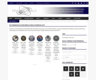 Numiscollect.eu(Coin Shop) Screenshot