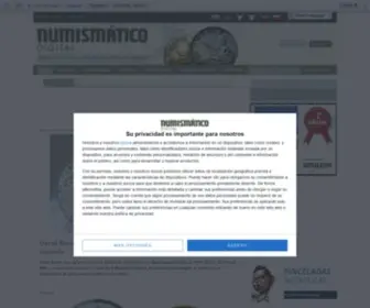 Numismaticodigital.com(Noticias numismática) Screenshot