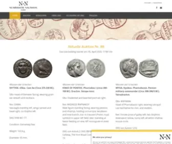 Numismatik-Naumann.at(Ihr Experte für historische Münzen) Screenshot