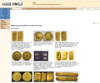 Numisworld.de(Numismatik) Screenshot