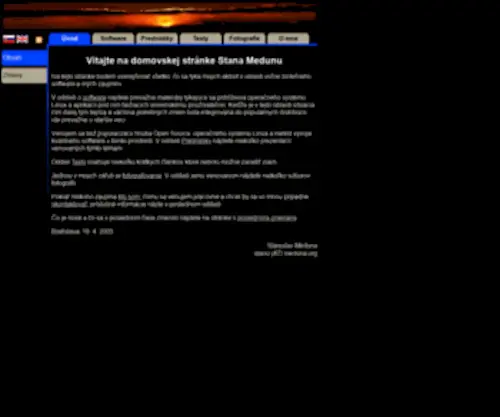 Numo.info(Stanislav Meduna) Screenshot