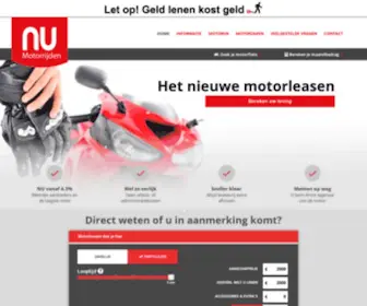 NumotorrijDen.nl(Lenen doe je met het handige betaalgemak van Nu Motorrijden) Screenshot