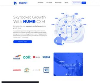 NumrcXM.com(Numr CXM) Screenshot