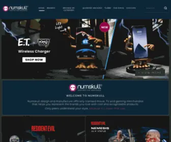 Numskull.co.uk(Officially Licensed Movie and Gaming Merchandise & Clothing) Screenshot