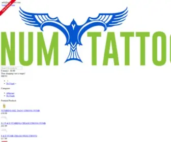 Numtattoos.com(Dr. Numb Cream) Screenshot