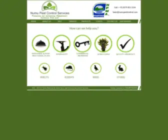 Numupestcontrol.com(Numu Pest Control Services) Screenshot