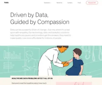 Nuna.com(Healthcare Data & Analytics Solutions) Screenshot