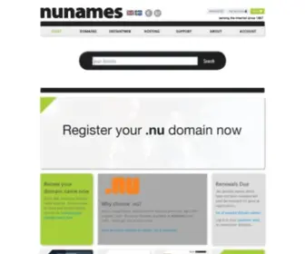 Nunames.nu(Nunames) Screenshot