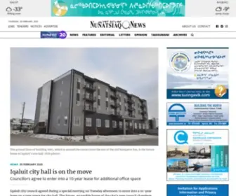 Nunatsiaq.com(Nunatsiaq News) Screenshot