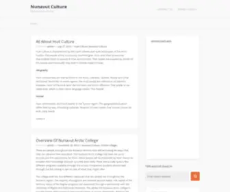 Nunavut-Culture.com(Nunavut Culture) Screenshot