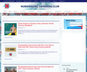 Nunawadingswimmingclub.com(Nunawading Swimming Club) Screenshot