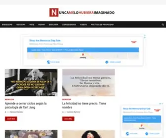 Nuncamelohubieraimaginado.com(NUNCA ME LO HUBIERA IMAGINADO) Screenshot