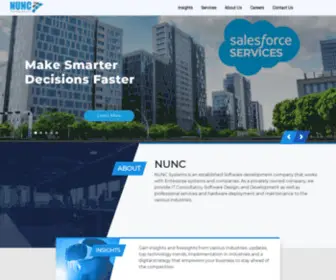 Nuncsystems.com(Nunc System) Screenshot