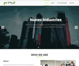 Nunezindustries.com(Science, Engineering and Technology) Screenshot