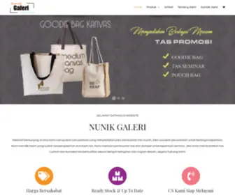 Nunikgaleri.com(Goodie Bag Kanvas) Screenshot
